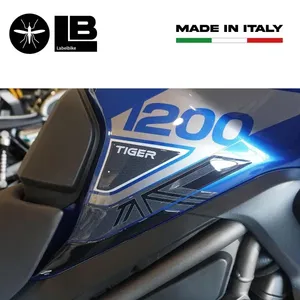 Adesivi 3D per protezione laterale moto compatibili con Triumph Tiger 1200 GT e GT Pro - Product Image 2