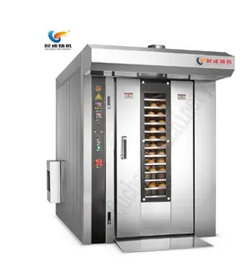 64-tray diesel and gas type rotary oven