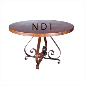 โต๊ะทำด้วยมือสำหรับตกแต่งบ้านเฟอร์นิเจอร์ห้องนอนทำจากทองเหลืองโบราณตกแต่งโต๊ะกาแฟโลหะอลูมิเนียม - Product Image 5