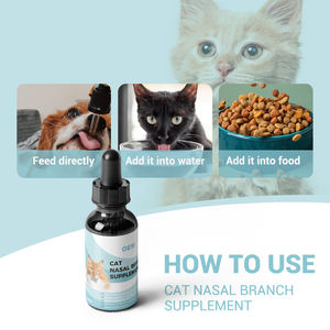 Suplemento Nasal y Sinusal Seguro y Natural para Aliviar La Nariz Felina, Soporte Respiratorio e Inmunológico, Ideal para Gatos - Product Image 6