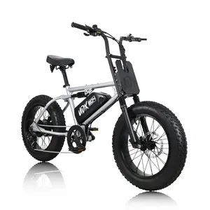 Distribuidor e agente revendedor de bicicletas elétricas hidridas fatbikes e-bike BMX UD UDX prata