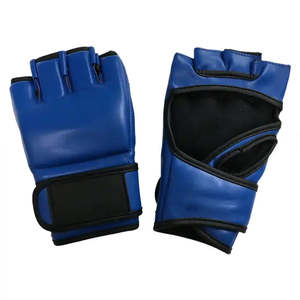 Gants de MMA bleus et noirs au design unique 2026, antidérapants, avec sangle de poignet réglable, plusieurs tailles - Product Image 1