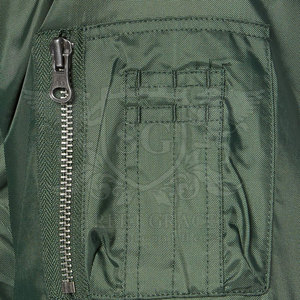 แจ็กเก็ตบอมเบอร์ผ้าโพลีเอสเตอร์สำหรับผู้ชายเสื้อแจ็กเก็ตออกแบบใหม่ล่าสุดมีหลายสี - Product Image 5