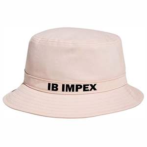 Sombrero de cubo de doble cara de algodón para hombre y mujer, protección solar para exteriores, logotipo impreso personalizado - Product Image 1