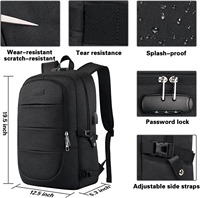 Tas Ransel Laptop Kapasitas Besar Tahan Lama untuk Penggunaan Sehari-hari