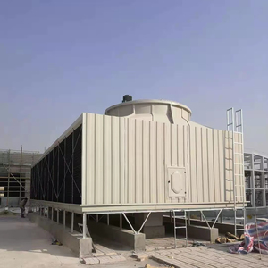 Nhà Máy điều hòa không khí hệ thống tháp làm mát dòng chảy xuyên FRP với PVC đầy và cánh quạt lõi thành phần động cơ - Product Image 3