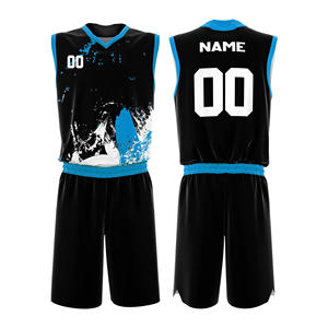 Vêtements de sport d'équipe personnalisés de bonne qualité Chemises de basket-ball à sublimation Maillot de basket-ball personnalisé - Product Image 5