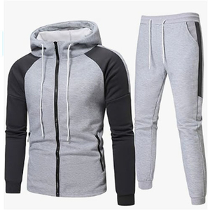 Nouveau Survêtement d'Hiver Unisexe 2-en-1 en Polaire Respirant et Élégant pour Adultes, avec Pull à Capuche et Pantalon de Jogging à Taille Élastique en Polyester Uni – Collection 2025 - Product Image 6