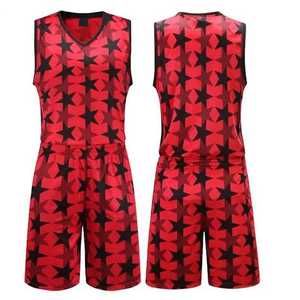 Cómodo uniforme de baloncesto para hombres, superventas, material duradero transpirable, ropa deportiva, uniforme de baloncesto para hombres con baja tasa - Product Image 1