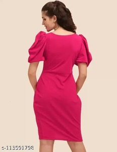 Robe courte indienne faite à la main en coton femme robe de soirée élégante robe d'été tenue robe personnalisée mariée cadeau de mariage - Product Image 2