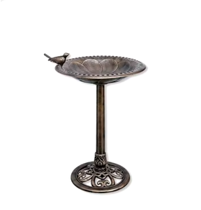 Nueva tendencia superior 2024 llegada artesanía india comedero de pájaros de Metal hecho a mano accesorios de jardín para el hogar OEM/ODM decoración de lujo de Metal - Product Image 6