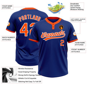 Maillot de Baseball personnalisé de qualité supérieure 2024 meilleure Performance personnalisable nouveau maillot d'entraînement de Style pour hommes - Product Image 6