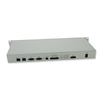 Boîtier de batterie pour projet PCB en aluminium, fabrication sur mesure de tôles pliées de précision, montage en rack 1U 19 pouces, OEM
