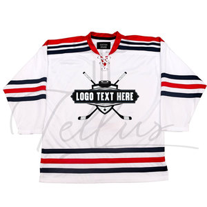 Jersey de Hockey sobre Hielo Personalizado con el Mejor Diseño 2026, Servicio OEM, Profesional, Alta Calidad, 100% Poliéster, Transpirable, de Secado Rápido - Product Image 4