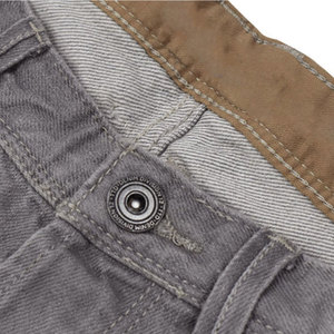 Shorts en jean sportifs personnalisables à taille mi-haute avec fermeture éclair, séchage rapide, couleur unie, impression de logo personnalisé, fabriqués au Pakistan - Product Image 2