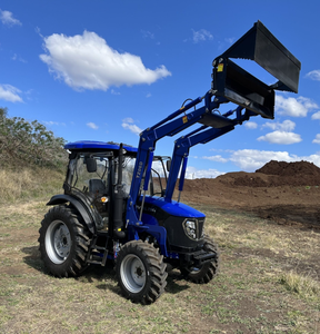 Lovol Tractor M1104 55hp 4WD 4x4 Tractor agrícola con cabina y AC Utility Tractor agrícola utilizado para la Agricultura - Product Image 3