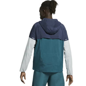 Coupe-vent pour hommes en gros de couleur unie de nouveau style veste respirante légère pour l'extérieur - Product Image 1