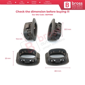 ปุ่มล็อคก้าน BDP1060ประตูด้านในสีเทา136253 90308593สำหรับ Vectra A Astra F - Product Image 6