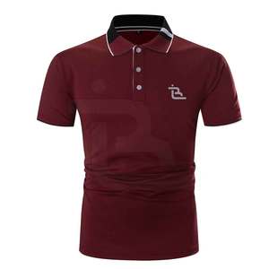 Logo personnalisé T-shirt polo pour hommes Tissu confortable fabriqué au Pakistan T-shirt polo pour hommes - Product Image 1