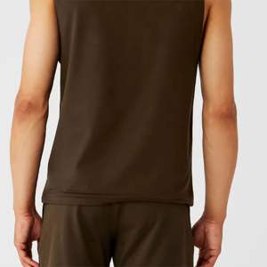 Camiseta sin mangas de tela de Modal suave para hombre, camiseta de gimnasio sin mangas de uso diario para hombre, camiseta sin mangas de entrenamiento deportivo, camiseta sin mangas de músculo activo, tela elástica - Product Image 5