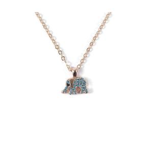 Collier pendentif fin mauvais œil - Product Image 2