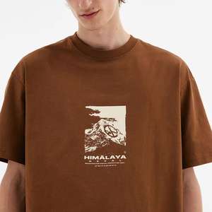 Camiseta de manga corta informal para hombre personalizable más vendida 100% algodón de secado rápido transpirable diseño de cuello redondo 200 gramos sólido - Product Image 1