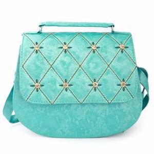 Bolso de hombro elegante para mujer (6557) - Verde marino - Product Image 2