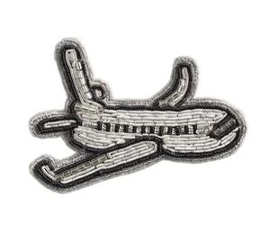 Insignia de alambre de lingote bordada a mano de abeja DE CORONA DE China con acabado suave y broche de lingote de declaración de moda de calidad hecha a mano - Product Image 2