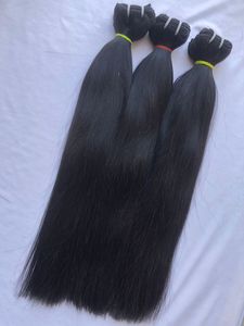 Extensiones de Cabello Humano Natural Liso de Doble Trama, 100% Virgen Sin Procesar, de Templo Indio, a Precios de Mayoreo - Product Image 3