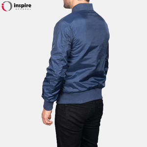 Dernier style de mode personnalisé de haute qualité en nylon imperméable pour hommes, blouson bombardier de vol ma 1 pour hommes - Product Image 2