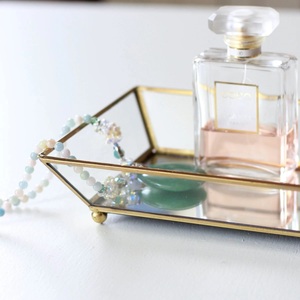 Aluminum Leaf Handmade Gold Plated Metal Dishwasher Safe Tabletop Serving Tray for Fruits <b>Snacks</b> Decoration Living Room - Product Image 5