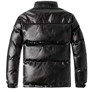 Veste d'hiver brillante de qualité supérieure pour hommes, veste matelassée en duvet personnalisée, vestes matelassées pour hommes - Product Image 4