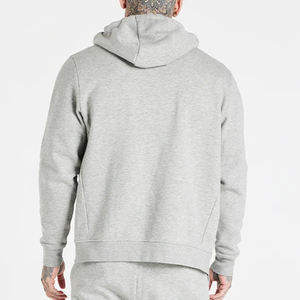 เสื้อฮู้ดสวมหัวโอเวอร์ไซส์ของผู้ชายเสื้อกีฬาโครเชต์เสื้อสเวตสูทสไตล์ฮิปฮอปย้อมสีล้วนสำหรับฤดูหนาว - Product Image 6