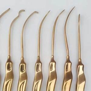 Instruments de chirurgie plastique pour lifting des sourcils et lifting du visage, ensemble d'élevateurs de cuir chevelu en acier inoxydable de 10 pièces, outils manuels - Product Image 3