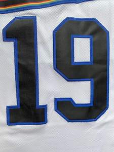 เสื้อแข่งอาลียาห์ 19 บริคเลเยอร์ส ร็อค แอนด์ จ็อค ยุค 90 ฮิปฮอป บาสเก็ตบอล สำหรับผู้ชาย - Product Image 6