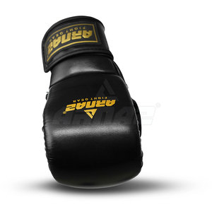 Guantes de lucha de etiqueta privada Guantes de lucha de alta calidad Guantes de lucha de cuero genuino profesional - Product Image 4