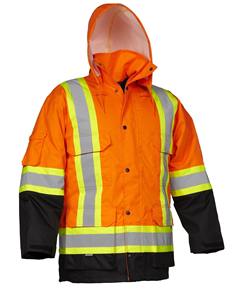 Veste de sécurité ultime haute visibilité Veste de travail réfléchissante Bright Guard Veste de sécurité de travail à visibilité durable fabriquée au Pakistan. - Product Image 1