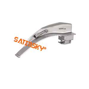 Laryngoscope à fibres optiques GUEDEL Satin Finis Instruments, haute qualité, manuel, certifié CE, marque Satinsky, dispositif médical de classe I - Product Image 5