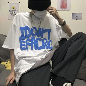 Wholesale Canvas <b>Men's</b> Regular Fit Short Sleeve O-Neck <b>Silk</b> Screen Printed Custom Logo Front Garment Dyed Puff Printing T-<b>shirts</b> - Product Image 3