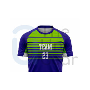 ชุดเสื้อทีมฟุตบอลชุดเสื้อฟุตบอลผ้าโพลีเอสเตอร์พิมพ์โลโก้ - Product Image 5