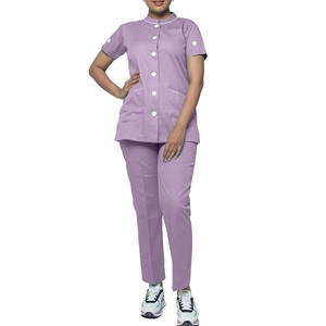 Conjuntos de Uniformes Médicos de Talla Grande para Enfermeras, Uniformes Médicos Ajustados para Mujer, Conjunto de Uniformes Médicos de Spandex - Product Image 1