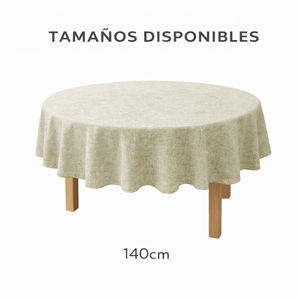 Tovaglia Rettangolare Minimalista Idrorepellente 100% Poliestere, Effetto Lino, Lavabile e Riutilizzabile per Uso Domestico - Product Image 5