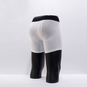 Sous-vêtements pour hommes, sexy, classiques, respirants, à séchage rapide, antibactériens, taille personnalisée, boxer court fin et doux, coton et élasthanne - Product Image 6