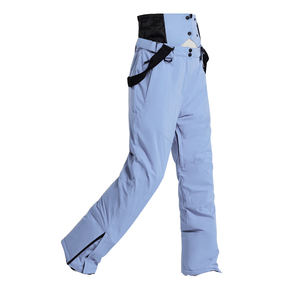 Waterproof and Breathable Ski & Snowboard <b>Bibbed</b> Pants with Windproof Shoulder-strap Trousers Multi-pocket, outdoor pants - Product Image 6