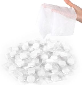 Serviettes jetables comprimées, serviettes compressées, mini-serviettes de camping, lingettes, serviettes de bain pour le corps, s'expandent dans l'eau, camping en plein air - Product Image 1