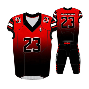 Personalizado fútbol deporte al por mayor FÚTBOL Camisetas pantalones sublimación personalizada uniforme de fútbol americano - Product Image 1