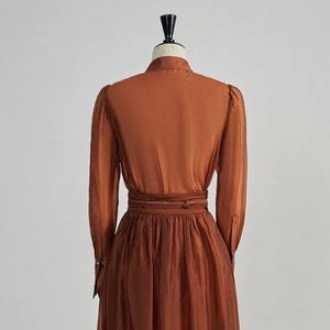 Blusas y camisas de moda de lujo para mujer ESPERANZA con volantes TOPS de manga larga de tela de alta calidad embalaje personalizado marca de lujo - Product Image 1