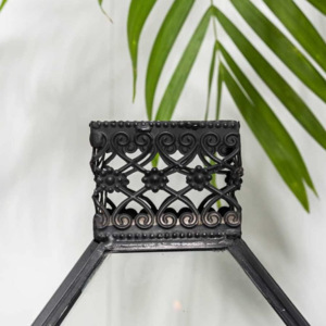 2025 élégant métal pilier bougeoir haut-bas Design concepteur verre pour la décoration intérieure mariages événements pour bougie lanternes bocaux - Product Image 3