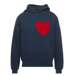 Sweat-shirts à manches longues 100% coton pour hommes, pull-over élégant, chaud, en polaire, décontracté, tendance, logo personnalisé - Product Image 2
