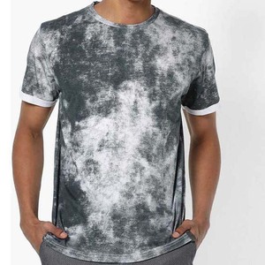 Camisetas extragrandes personalizadas para hombre 250gsm Drop Shoulder Heavyweight Graphic 100% Cotton WORSTED Streetwear - Product Image 1